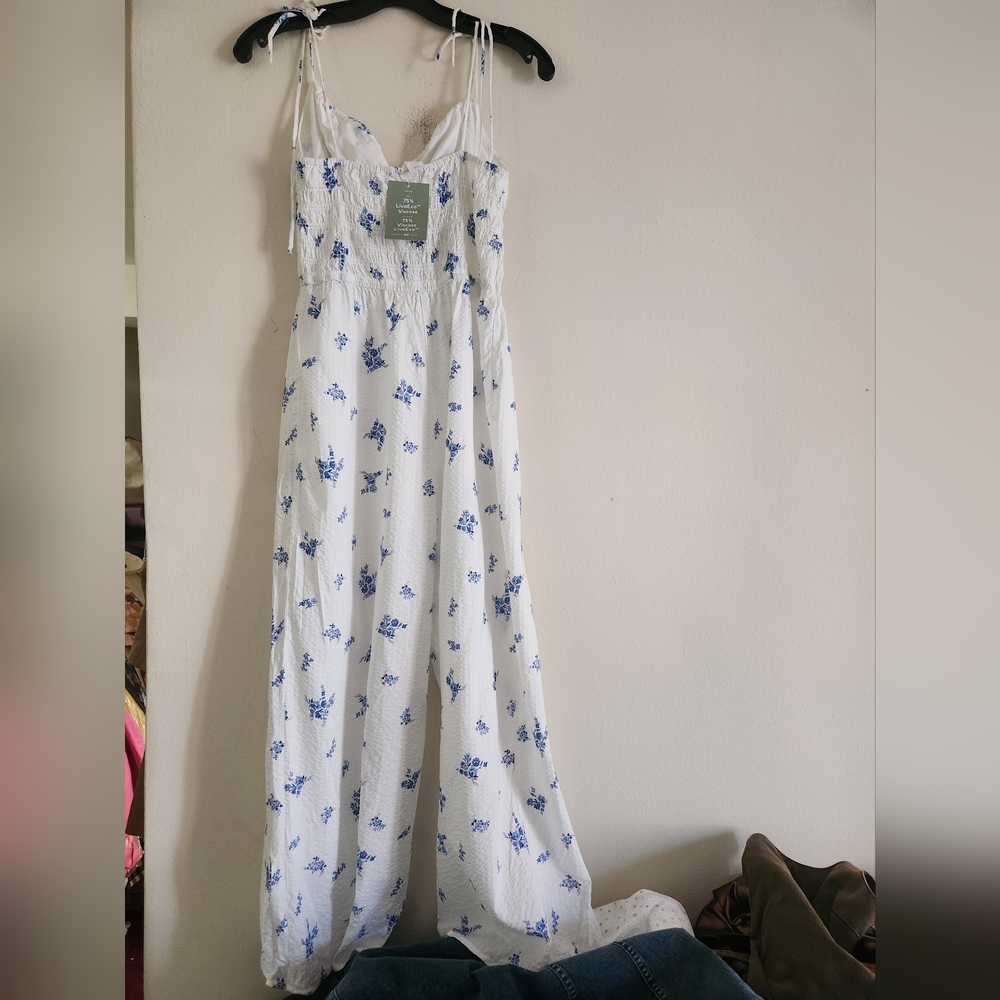 H&M floral prints jumpsuit sizes available M, L NWT - Picture 7 of 11